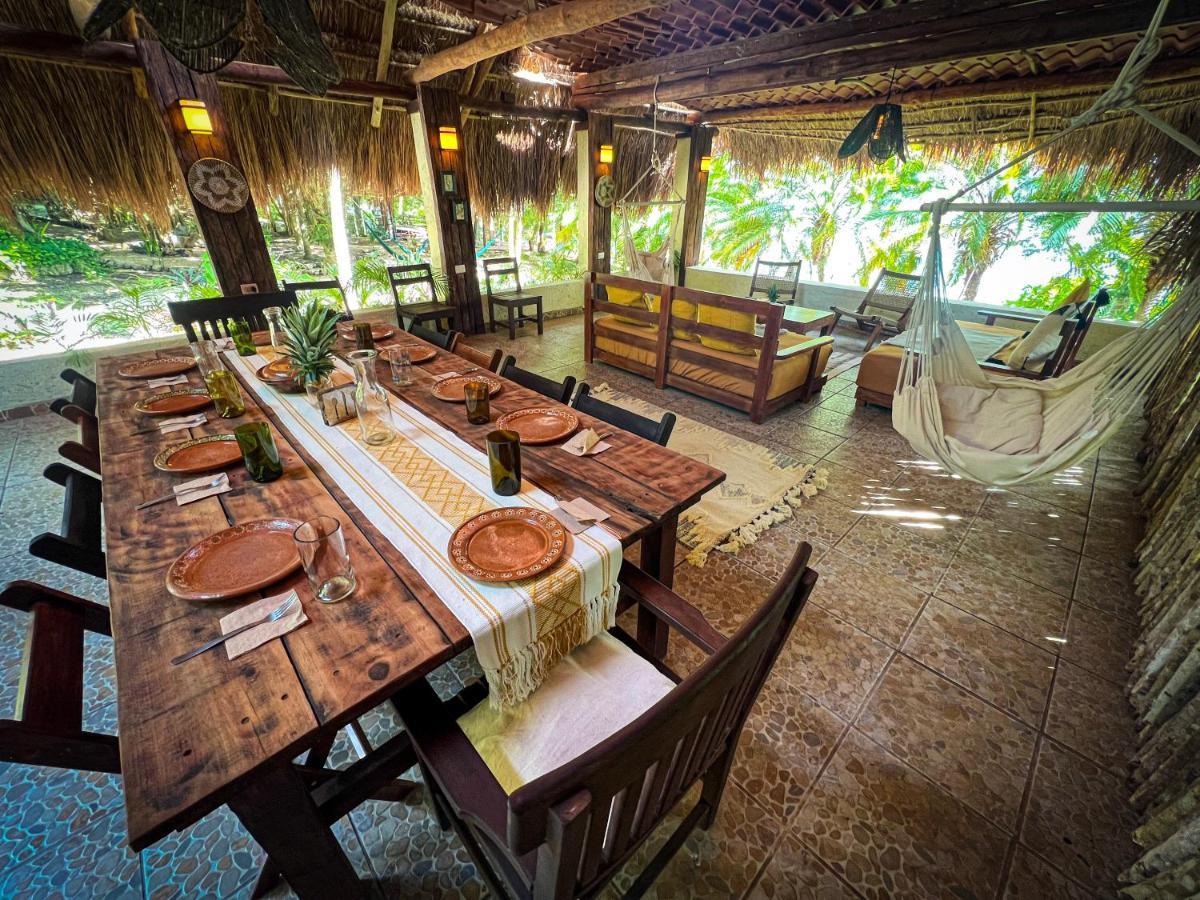 Villa Santuario Lake Front Oasis Бакалар Екстериор снимка